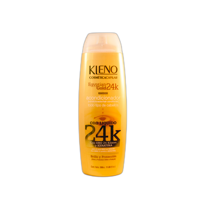 Acondicionador Kleno Egyptian Gold Oro Liquido 24K