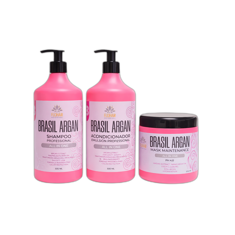 Brasil Argan Professional All In One De La Marca Flohair