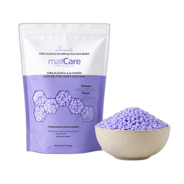 Cera Elástica En Perlas Maxcare (Lavanda)