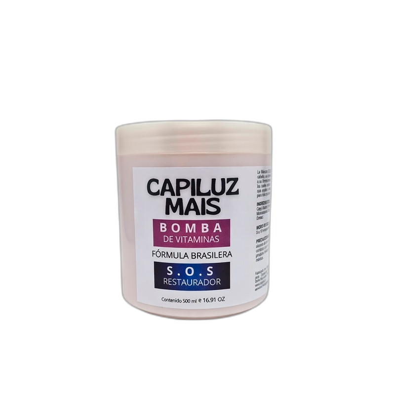 Mascarilla Capilar Capiluz Mais Bomba De Vitaminas Sos