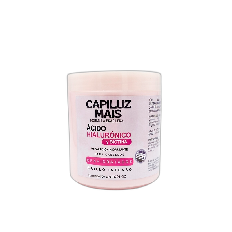 Mascarilla Capiluz Mais Ácido Hialurónico Y Biotina