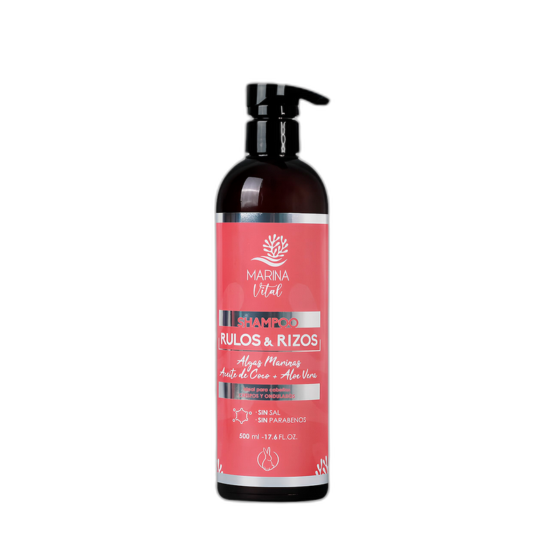 Shampoo Rulos & Rizos De La Marca Marina Vital